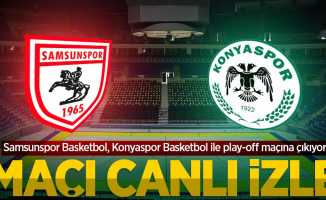 Samsunspor Basketbol, Konyaspor Basketbol ile play-off maçına çıkıyor! Canlı izle