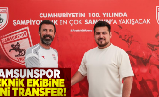 Samsunspor Teknik Ekibine Yeni Transfer!