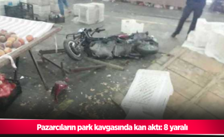 Pazarcıların park kavgasında kan aktı: 8 yaralı