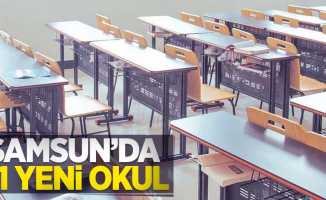 Samsun'da 61 yeni okul