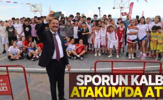 Sporun kalbi Atakum’da attı