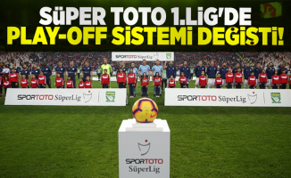Süper Toto 1. Lig Play-Off Kuralları Değişti! İşte Yeni Sistem!