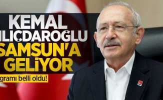 CHP Lideri Kılıçdaroğlu Samsun'a Geliyor!
