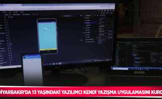Diyarbakır’da 13 yaşındaki yazılımcı kendi yazışma uygulamasını kurdu