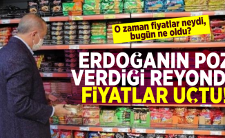Erdoğan'ın Önünde Poz Verdiği Reyonun Fiyatları 3 Katına Dayandı!