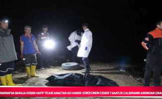Karaman’da baraja düşen hafif ticari araçtan acı haber: Sürücünün cesedi 7 saatlik çalışmanın ardından çıkarıldı
