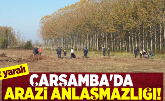 Samsun'da Arazi Anlaşmazlığında Kan Aktı! 2 yaralı