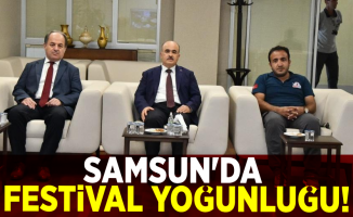Samsun'da Festival Yoğunluğu!