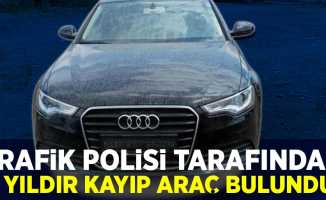 Samsun'da Trafik Polisi Tarafından 6 Yıldır Kayıp Araç Bulundu!