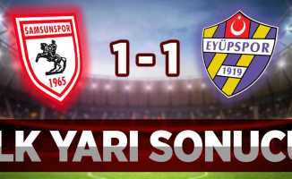 Samsunspor - Eyüpspor Maçı 1-1 (ilk devre)