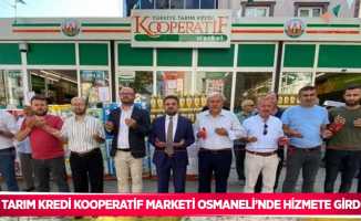 Tarım Kredi Kooperatif Marketi Osmaneli’nde hizmete girdi