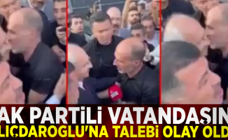 Ak Partili Vatandaşın Kılıçdaroğlu'ndan Talebi Olay Oldu!