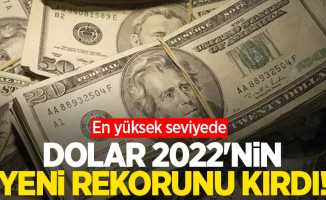 Dolar 2022'nin yeni rekorunu kırdı! En yüksek seviyede