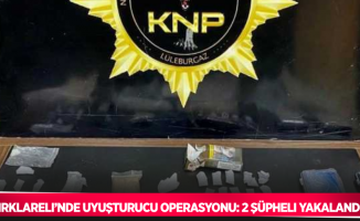 Kırklareli’nde uyuşturucu operasyonu: 2 şüpheli yakalandı
