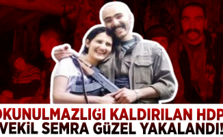 Süleyman Soylu Duyurdu! Dokunulmazlığı Kaldırılan HDP'li Veki Semra Güzel Yakalandı!