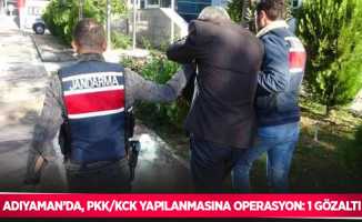 Adıyaman’da, PKK/KCK yapılanmasına operasyon: 1 gözaltı