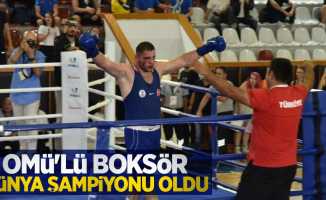 OMÜ'lü boksör dünya şampiyonu oldu