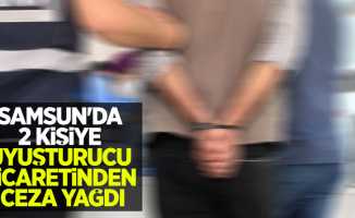 Samsun'da 2 kişiye uyuşturucu ticaretinden ceza yağdı