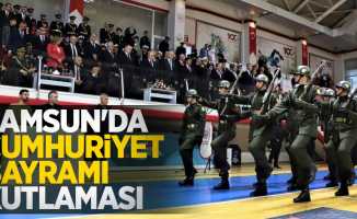 Samsun'da Cumhuriyet Bayramı kutlaması