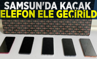 Samsun'da Kaçak Cep Telefonu Ele Geçirildi!