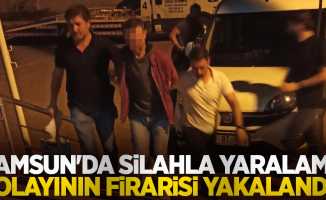 Samsun'da silahla yaralama olayının firarisi yakalandı