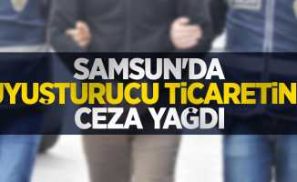 Samsun'da Uyuşturucu Ticaretine Ceza Yağdı!
