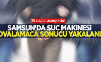 29 suçtan aranıyordu! Samsun'da suç makinesi kovalamaca sonucu yakalandı
