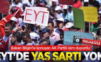 Bakan Bilgin'le konuşan AK Partili isim duyurdu: EYT'de yaş şartı yok!