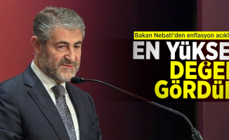 Bakan Nebati'den Enflasyon Açıklaması: ''En Yüksek Değeri Gördük!''