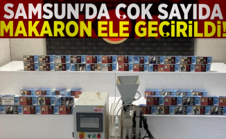Samsun'da Sigara Doldurma Makinası ve 10 Bin 600 Dal Ele Geçirildi!