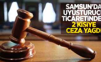 Samsun'da uyuşturucu ticaretinden 2 kişiye ceza yağdı