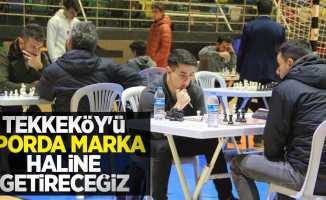 Tekkeköy’de satranç turnuvası heyecanı