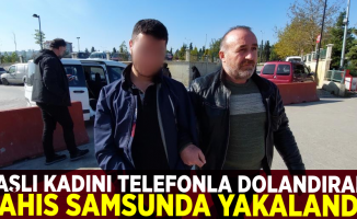 Yaşlı Kadını Dolandıran Şahıs Samsun'da Yakalandı!