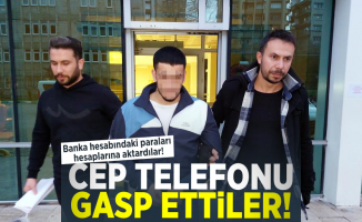 Cep Telefonu Gasp Edip Banka Hesabındaki Paraları Hesaplarına Aktardılar!