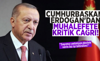 Cumhurbaşkanı Erdoğan'dan Bahçeli Görüşmesinin Ardından Muhalefete Çağrı! ''Sayımız Yetmiyor Destek Verin Bu İşi Bitirelim!''