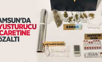 Samsun'da Uyuşturucu Ticaretine 1 Gözaltı!