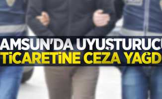 Samsun'da Uyuşturucu Ticaretine Ceza Yağdı!