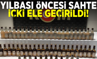 Samsun'da Yılbaşı Öncesi Sahte İçki Ele Geçirildi!