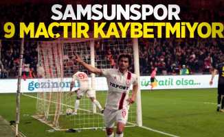 Samsunspor 9 maçtır kaybetmiyor