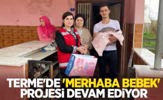 Terme'de 'Merhaba Bebek' projesi devam ediyor