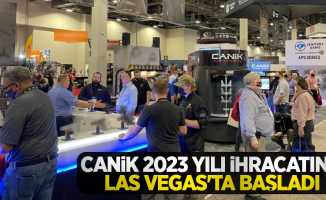 CANiK 2023 yılı ihracatına Las Vegas’ta başladı