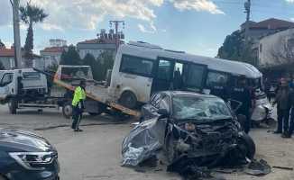 Dalaman’da zincirleme trafik kazası: 1 ölü, 2 yaralı