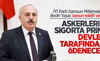 İYİ Parti Samsun Milletvekili Bedri Yaşar, kanun teklifi verdi