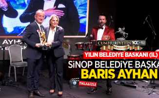 Milli Mücadelenin 100. Yılı Ödülleri: Barış Ayhan (Yılın Belediye Başkanı (İL) Ödülü)