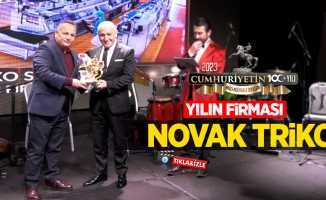 Milli Mücadelenin 100. Yılı Ödülleri: Novak Triko (Yılın Firması Ödülü)