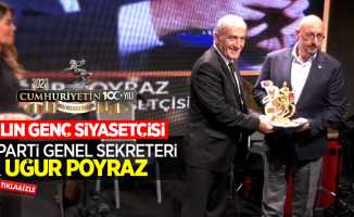 Milli Mücadelenin 100. Yılı Ödülleri: Uğur Poyraz (Yılın Genc Siyasetçisi)