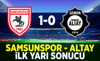 Samsunspor 1-0 Altay ( İlk Devre)