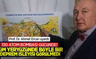 Prof. Dr. Ahmet Ercan uyardı: Tüm yeryüzünde böyle bir deprem işleyişi görülmedi