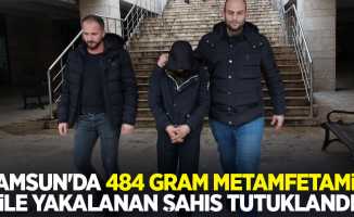 Samsun'da 484 gram metamfetamin ile yakalanan şahıs tutuklandı