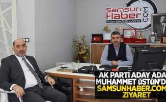 AK Parti aday adayı Muhammet Üstün'den Samsunhaber.com'a ziyaret